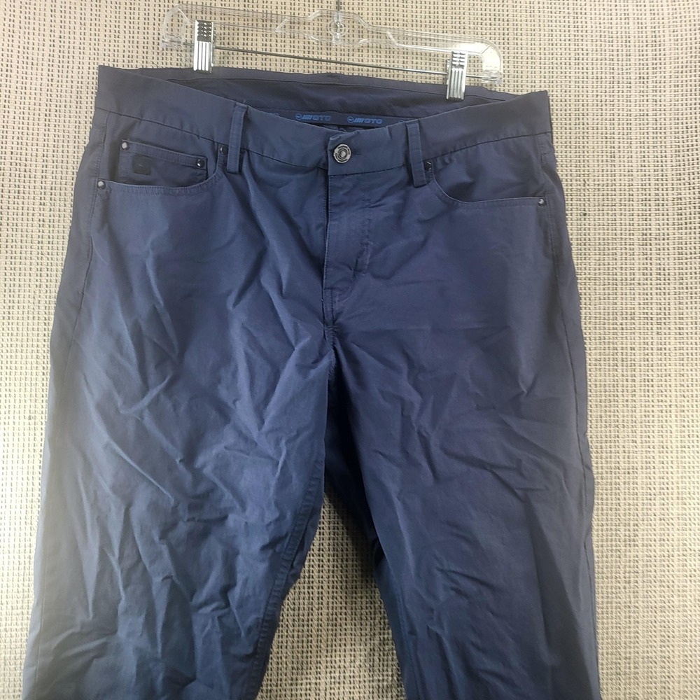 Vineyard Vines Pants Mens 37x30 Blue On-The-Go 5-Pocket‎ Chino Stretch Casual